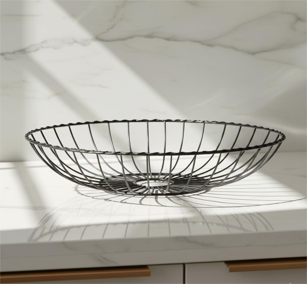 Metallo Ribbon-Edge Tray