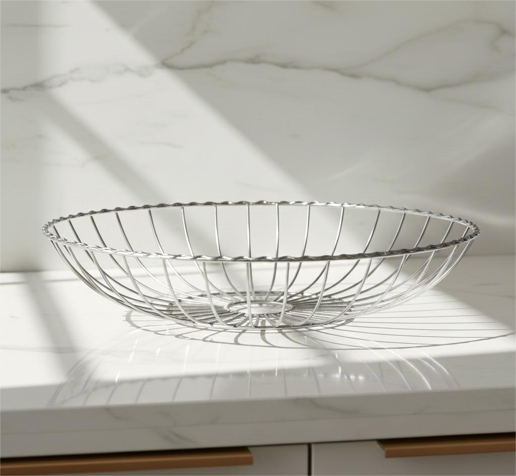 Metallo Ribbon-Edge Tray